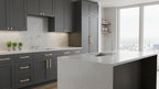 Alzassbg Champagne Bronze Cabinet Pulls and Handles 10 Pack, AL3061TGP - color: Champagne Bronze, size: 5" Hole Center