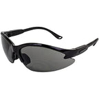 Global Vision Safety Shop Glasses - color: Black Frame/Smoke Lens