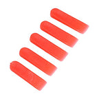 Oumefar 1000Pcs Tile Wedges, Tile Leveling Wedges 0.2inch Red Tiles Leveler Spacers for Porcelain, Ceramics, Marble and Stones Decoration