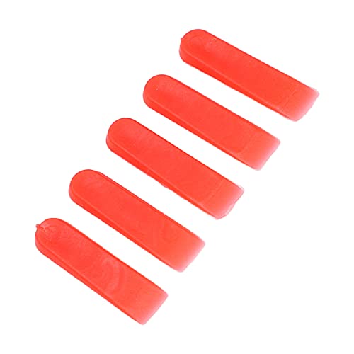 Oumefar 1000Pcs Tile Wedges, Tile Leveling Wedges 0.2inch Red Tiles Leveler Spacers for Porcelain, Ceramics, Marble and Stones Decoration