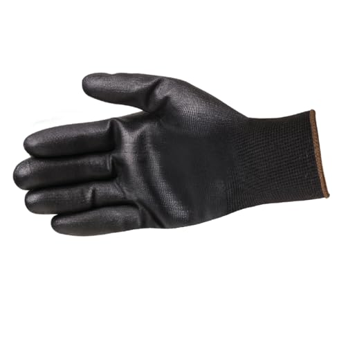 Liberty P-Grip Ultra-Thin Polyurethane Palm Coated Seamless Glove - size: Medium (Pack of 12)