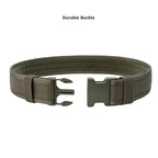 Security EMS EMT Firefighters Work Belt 2" Wide Camping Hiking Utility Tool Belt Airsoft Paintball Gear Holster Belt - color: Green(2 Inch Width), size: X-Large