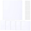 Sosation 6 Pack Ceiling Cover Plate Wall Hole Cover, White, 7 Inch - color: White, size: 7 Inch