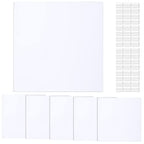 Sosation 6 Pack Ceiling Cover Plate Wall Hole Cover, White, 12 Inch - color: White, size: 12 Inch