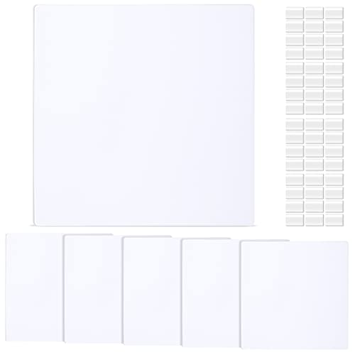 Sosation 6 Pack Ceiling Cover Plate Wall Hole Cover, White, 5 Inch - color: White, size: 5 Inch