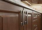 Alzassbg Brushed Satin Nickel Cabinet Pulls and Handles 10 Pack, AL3061SN - color: Brushed Satin Nickel, size: 3-3/4" Hole Center