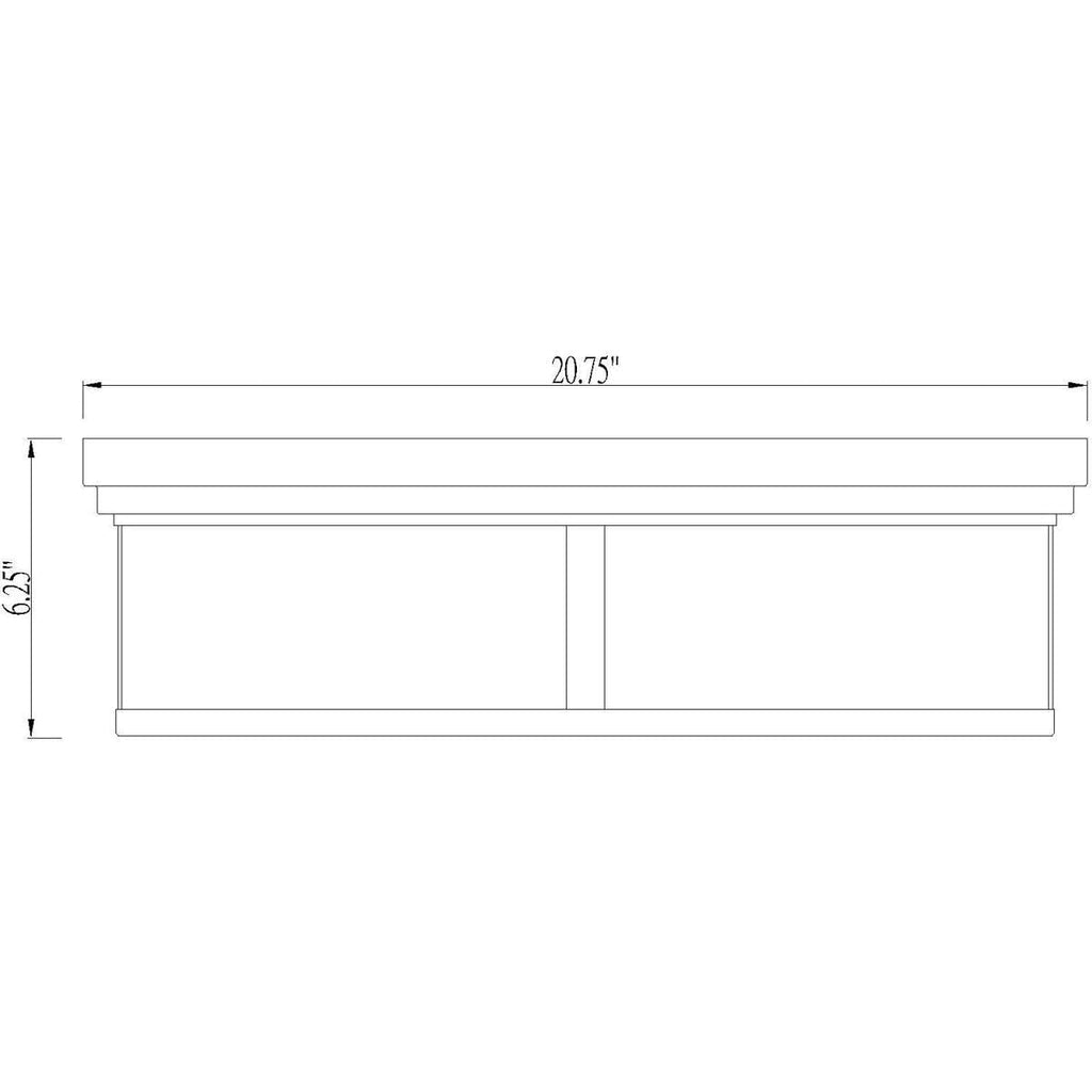 Open Box - Z-Lite 493F4-OBR - Ceiling Fixtures Indoor Lighting