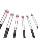 Drybrush Set - Premium Art Paintbrush Set for Miniatures,6 Different Sizes - style: 6P Black