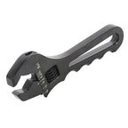 WFLNHB 3AN-16AN Adjustable Wrench Aluminum Tool Spanner for Hose End Fitting Black