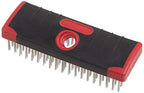 Red Devil 4166 7-Inch Soft Grip Stainless Steel Scrub Brush - size: 7 inches