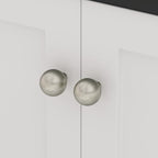 Goldenwarm 10 Pack Brushed Nickel Cabinet Knobs Drawer Knobs - color: Brushed Nickel