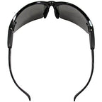 Global Vision Safety Shop Glasses - color: Black Frame/Smoke Lens