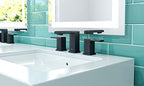 Open Box - Pfister Deckard 2-Handle 8-in Widespread Bathroom Faucet - Matte Black