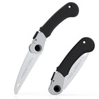 Foldable Hand Saw, Self-Locking Pruning Saw, Portable Folding Saw for Wood