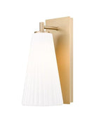 Open Box - Z-Lite 3043-1SS-MGLD - Bathroom Fixtures Indoor Lighting