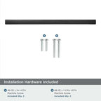 khtumeware 10 Pack 3-1/2 inch Center to Center Solid Black Cabinet Pulls Square Bar Drawer Handles Cabinet Handles Matte Black Drawer Pulls Kitchen Cabinet Hardware - color: Black, size: 3-1/2 inch(89mm) hole center