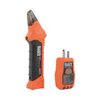 Klein Tools ET310KIT AC Circuit Breaker Finder Kit, Electric Tester, GFCI Tester, Leads, Adapters and Case - size: 3-Piece Kit