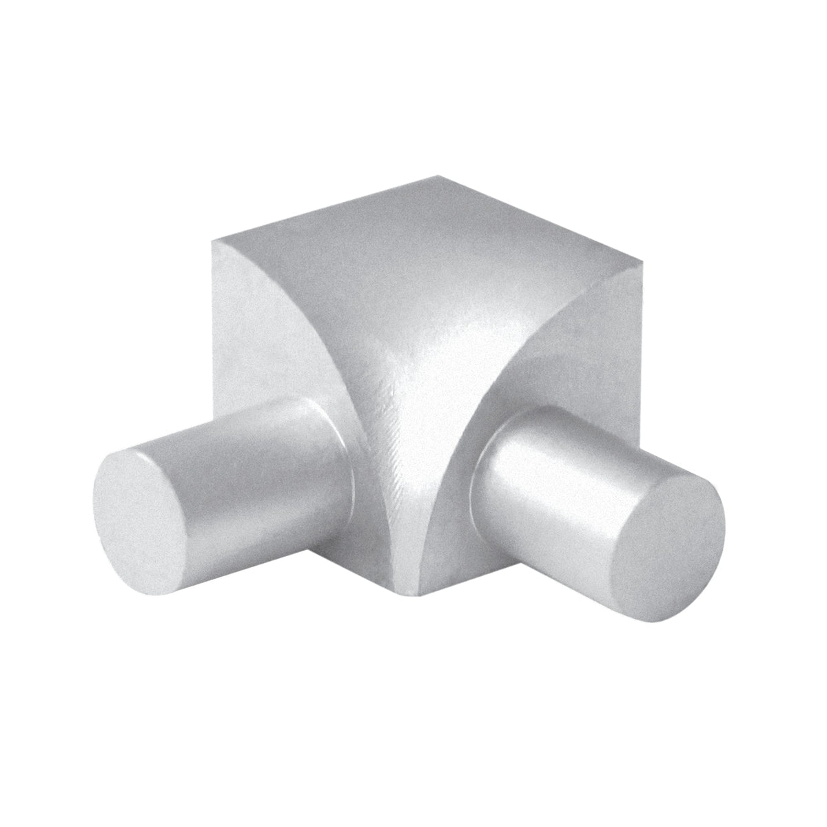 1/2 in. Aluminum Bullnose Inside Corner