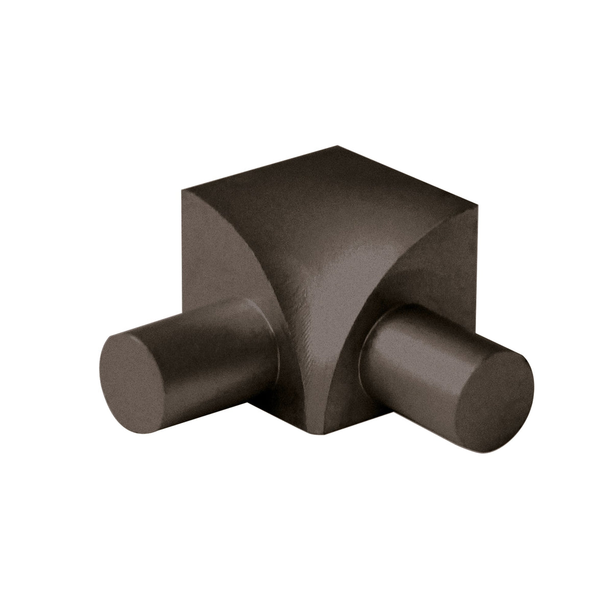 3/8 in. Aluminum Bullnose Inside Corner