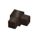 3/8 in. Aluminum Bullnose Square Dual Purpose Corner