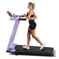 DeerRun All-New 2026 A1 Pro Move+  6% Incline Foldable Treadmill——Upgraded Chip & NFC Support | 350 lbs, 10 mph Dreamy Violet