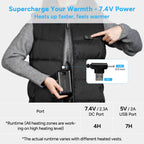 Dr. Prepare 16000mAh Portable Battery Fast-Charging Power Bank for Heated Vest