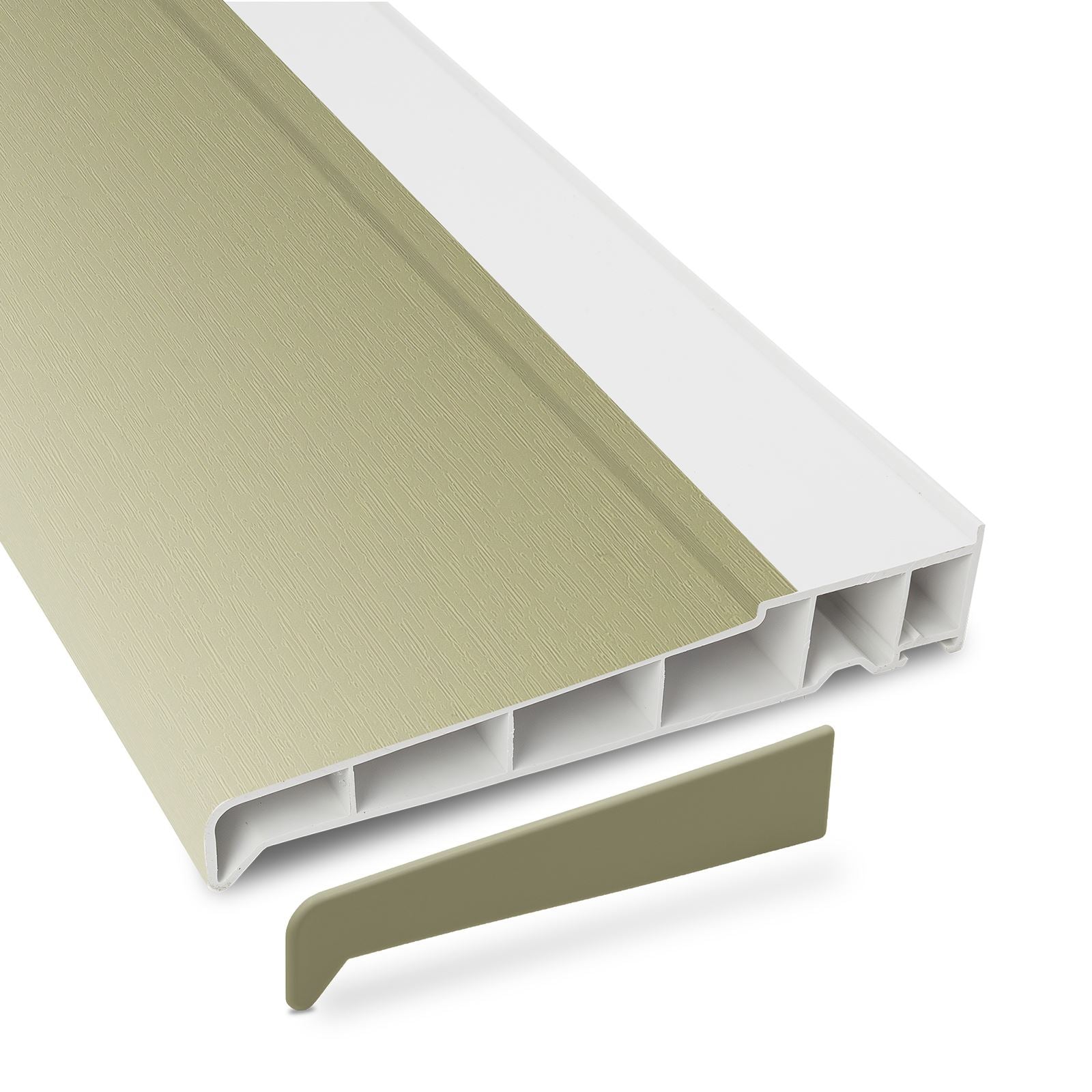Example of 180mm Profile 22 Window Sill (with End Caps)