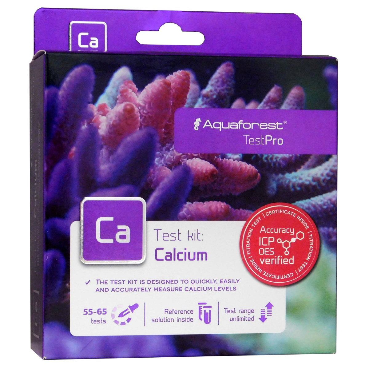 Aquaforest Calcium Test Kit Pro - 65 Tests
