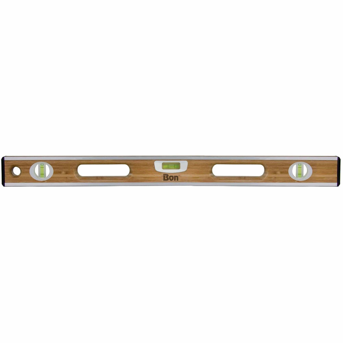 Bon Tool Aluminium Bound Laminated Bamboo Level - RHINOBUILD Bricklaying Tools