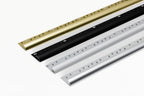 Cover Strip For Carpet Profile Metal Single Edge Trim 1000 MM Length Anodised Aluminium - DTC10