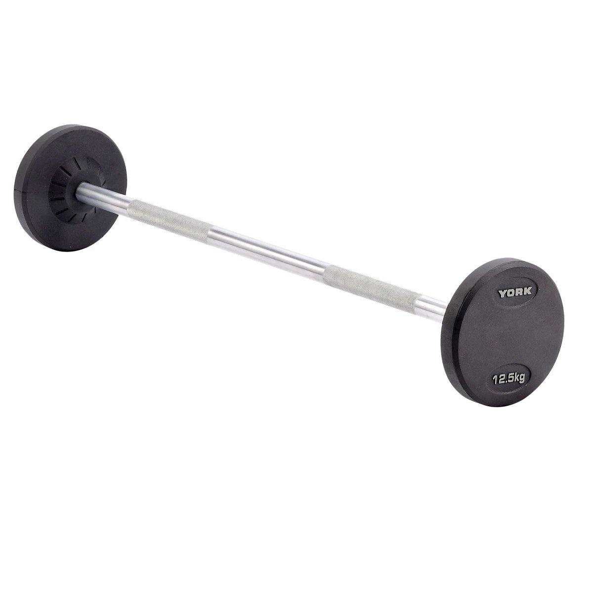 York Barbell Pro Style Fixed Weight Barbells & Sets