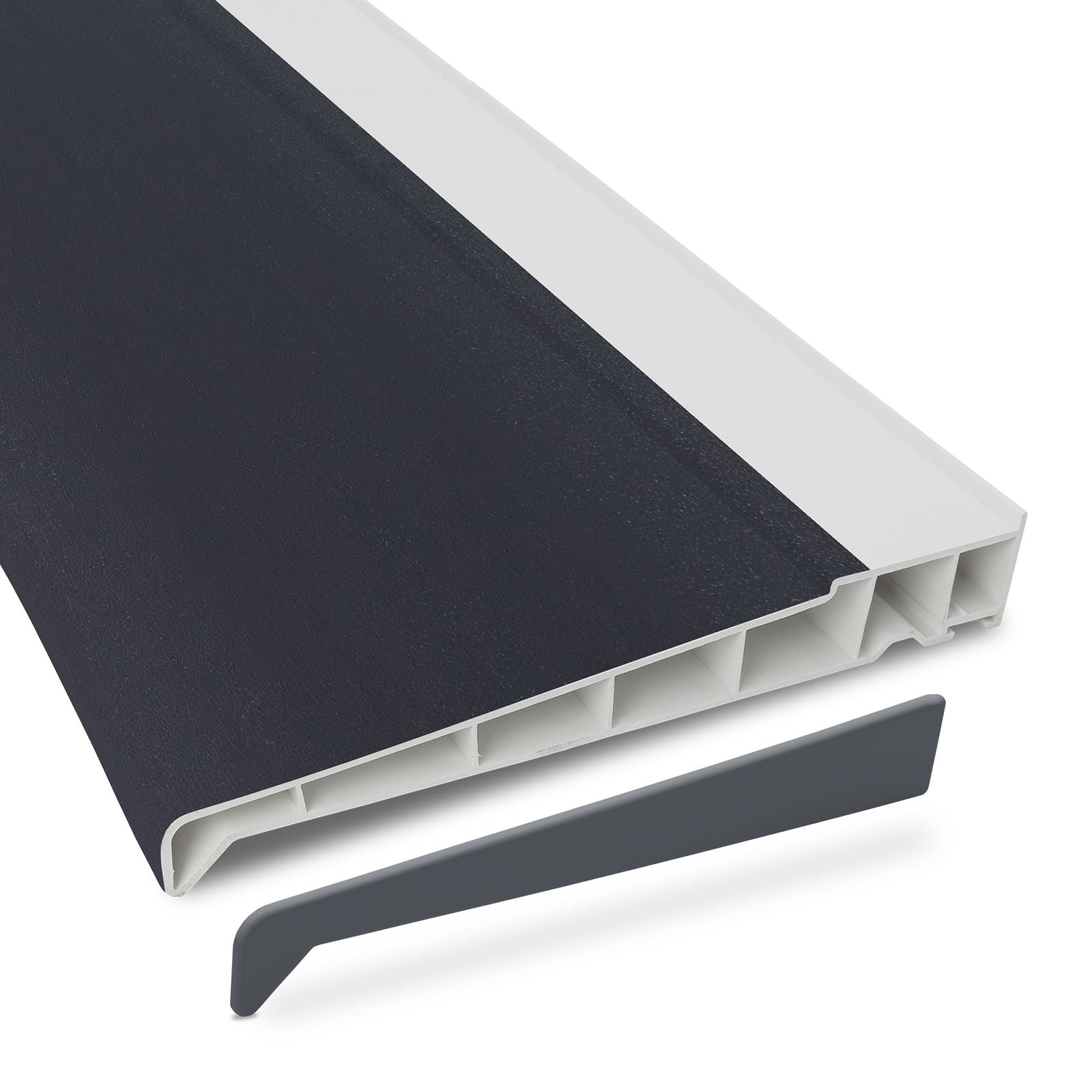 Example of 225mm Profile 22 Window Sill (with End Caps)