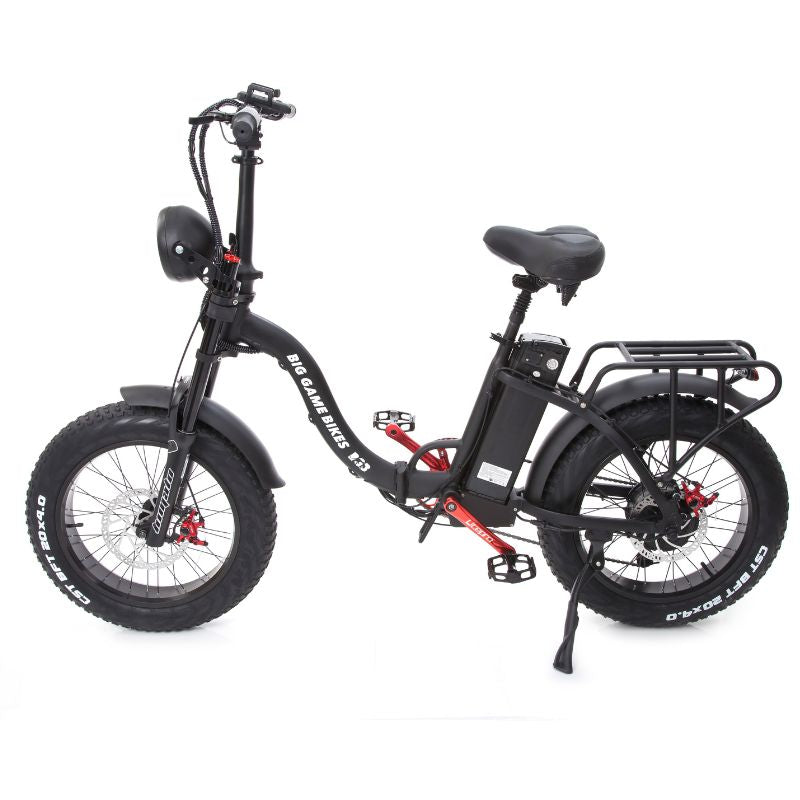 Big Game Bikes Impala Alpha Plus Folding Fat Tyre Electric Bike 750W