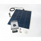 Solar Technology 80W Flexi Solar Panel & Roof/Deck Top Kit