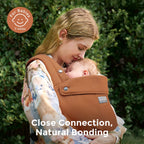 GentleTouch Cotton-Linen Ergonomic Baby Carrier