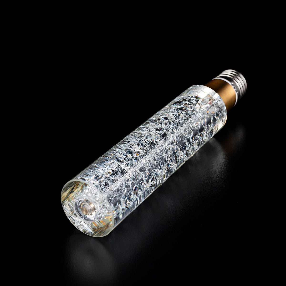 ICICLE CYLINDER Crystal LED Light Bulb - Large