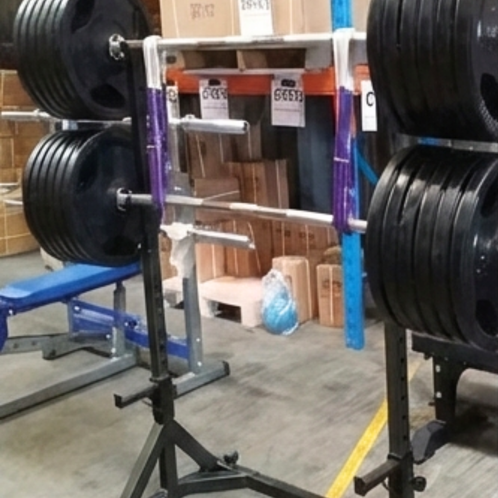 Muscle Motion Portable Squat Rack + Dip 400kg Max Loading