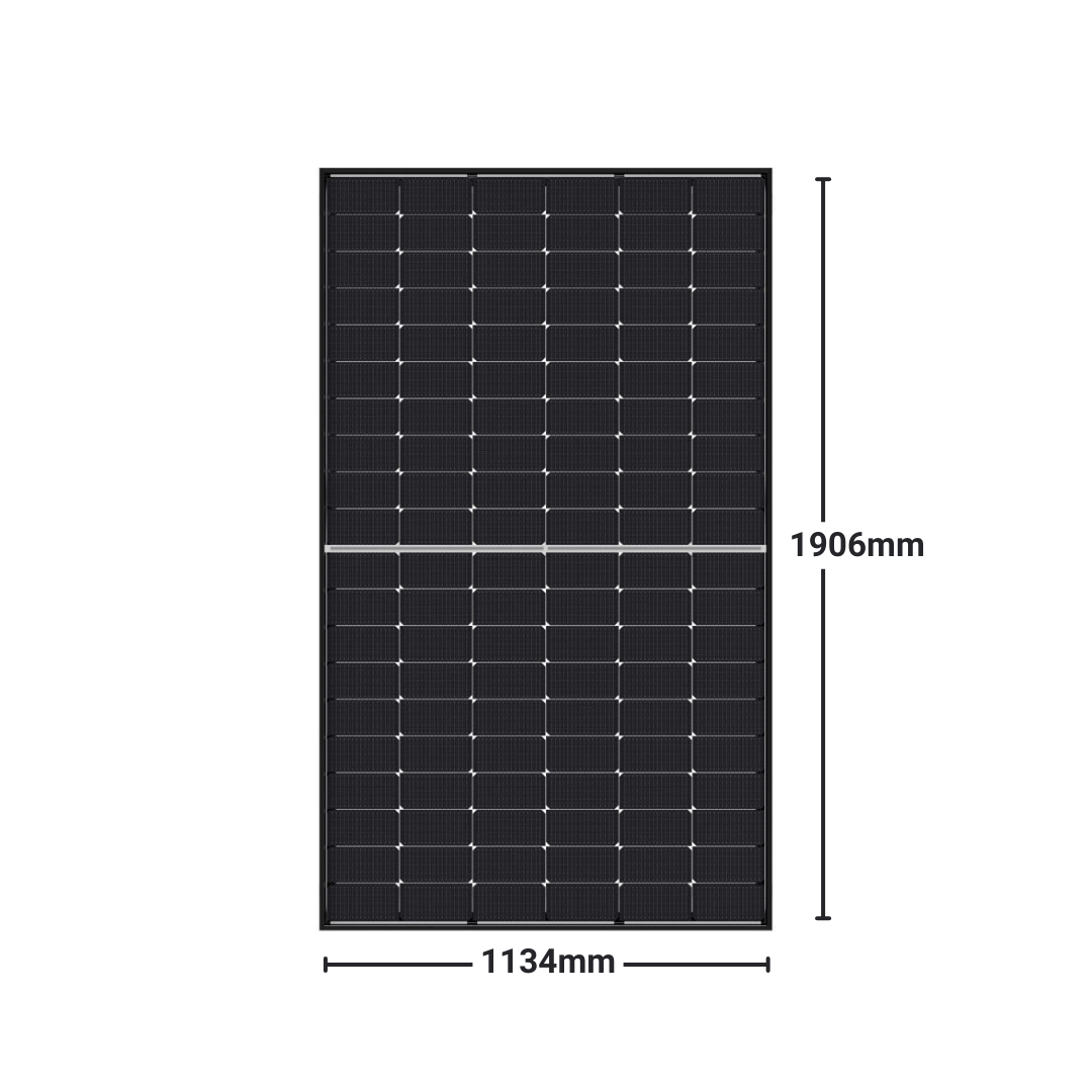 Jinko 510W Tiger Neo Black Solar Panel - Pallet of 37 Panels