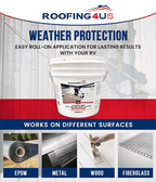 All Purpose Flex Repair 100% Silicone Roof Sealant - 1 Gallon