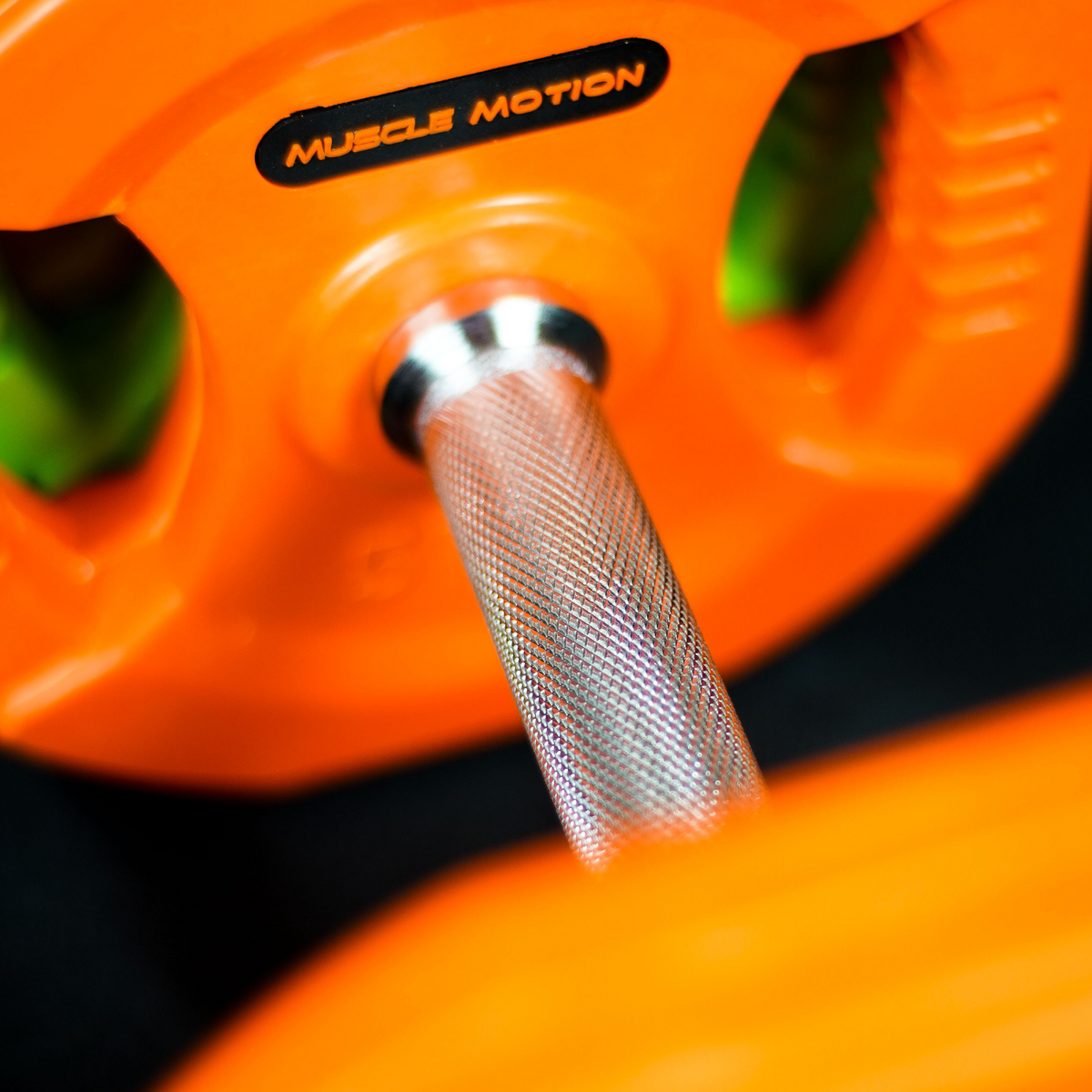 Muscle Motion 40kg Rubber Adjustable Standard Dumbbell Set