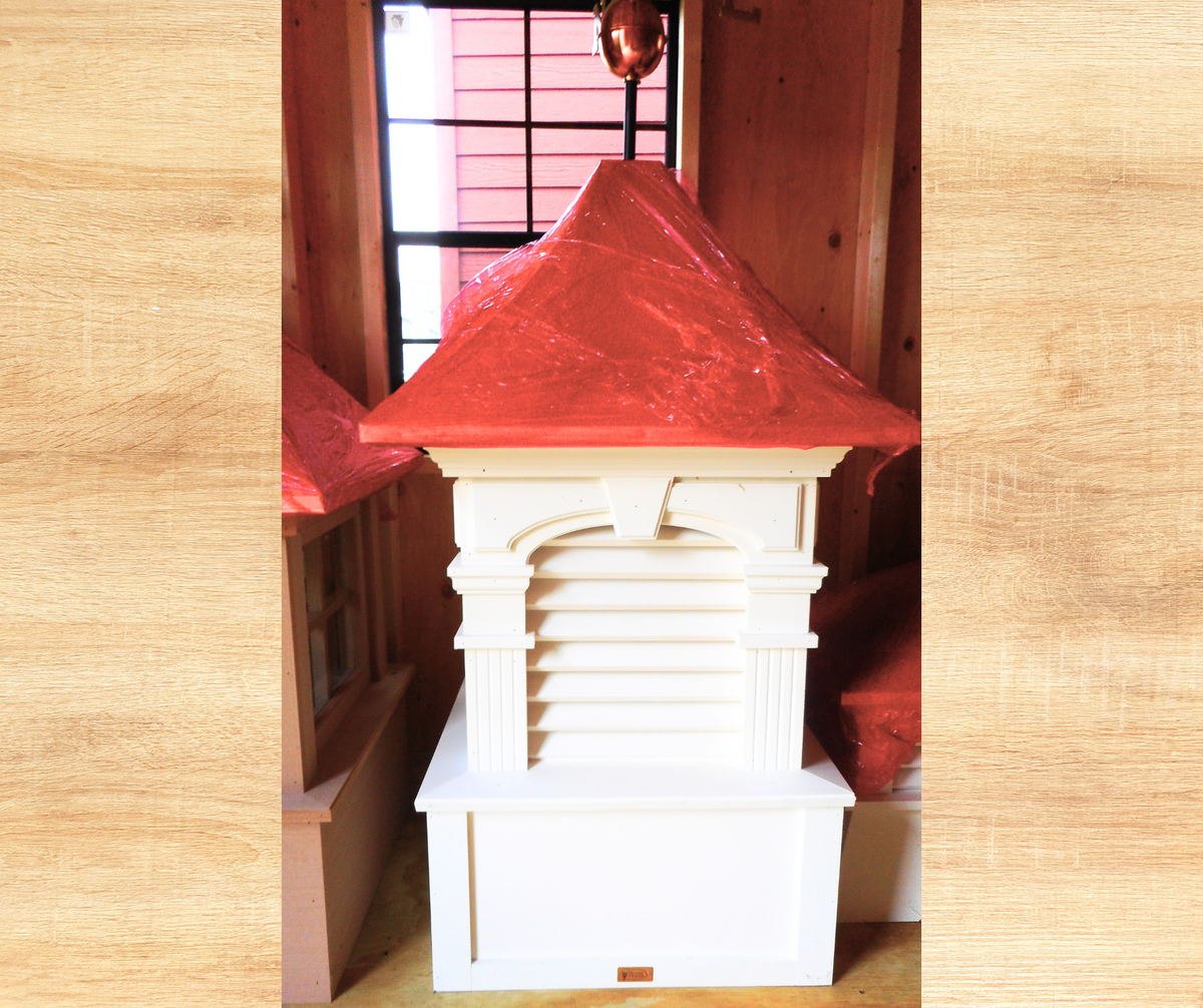 24" VINYL ALEXANDER CUPOLA WITH CLEARCOAT