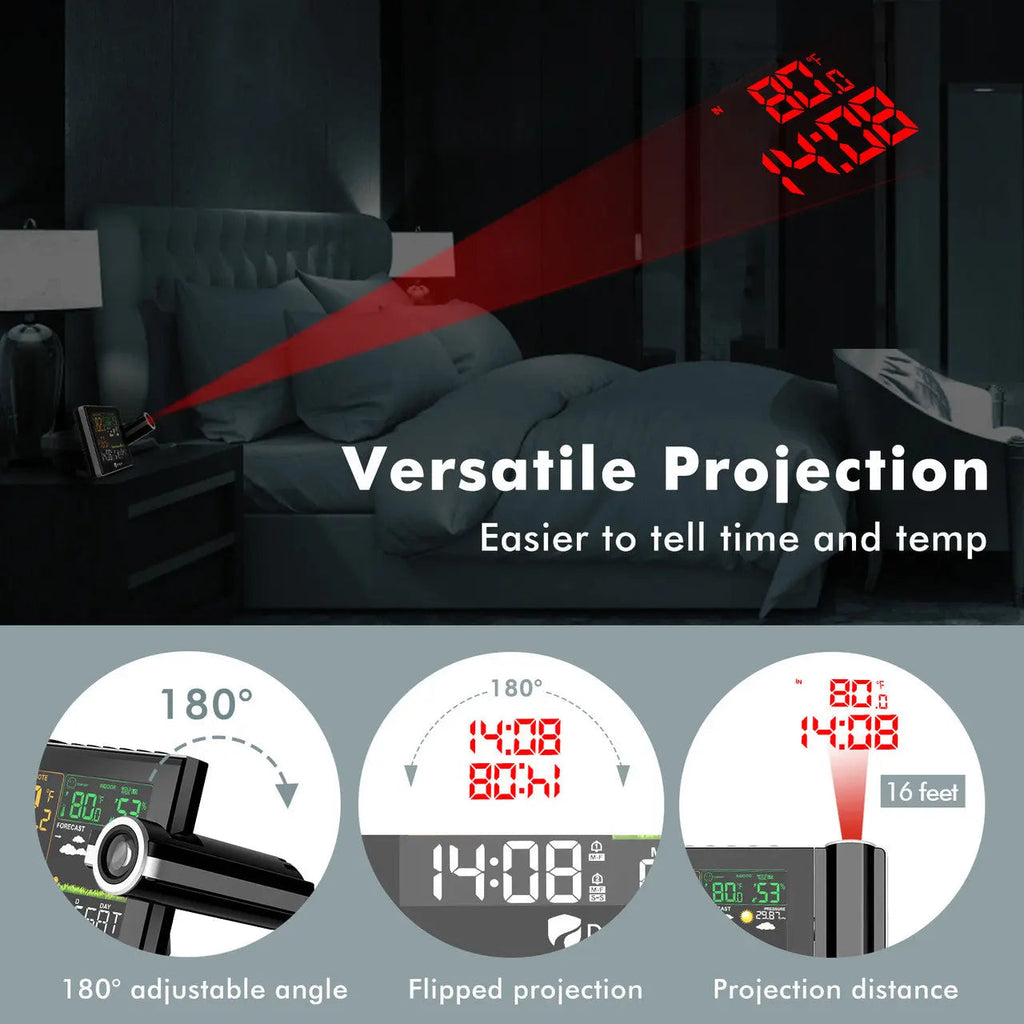 Dr. Prepare Projection Alarm Clock 005