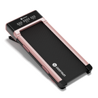 DeerRun Z10 12% Auto Incline Smart Walking Pad Treadmill with remote control Pink-Fat-burning & fitness friendly