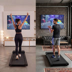 DeerRun Z20 Foldable Walking Pad Treadmill – Ultra Compact with LED Display