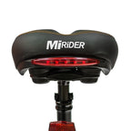 MiRIDER One Comfort Gel Saddle with Rear Light