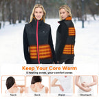 Dr. Prepare Women’s Heated Vest, Lightweight Heating Vest for Women