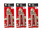3PCS Stainless Steel Garlic Cracker Garlic Press Crusher Mincer Kitchen Tool Easy Grip
