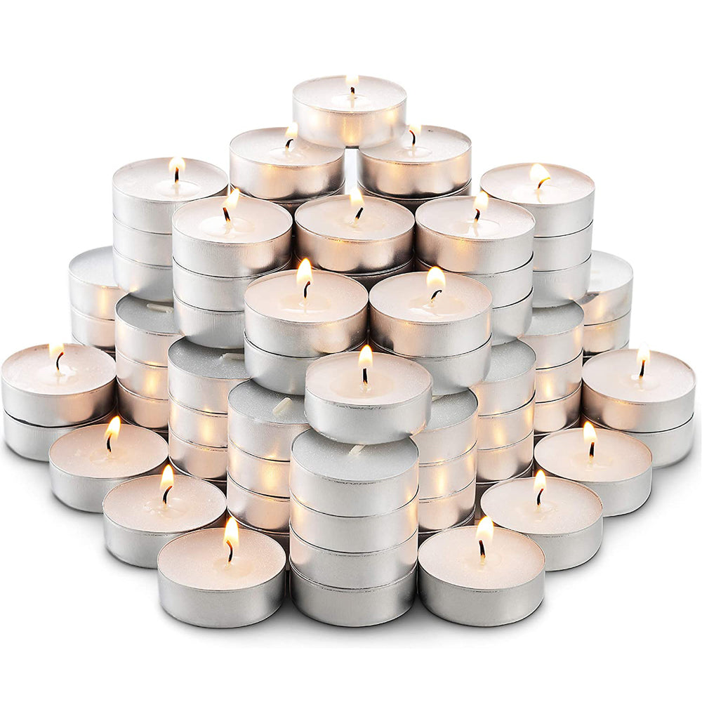 Tea light Candles Bulk 4 & 9 Hour Tea Lights Tealight Tealights Unscented Candle