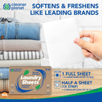 Unscented Laundry Detergent Sheets | Non Bio Unfragranced | 30 Pack