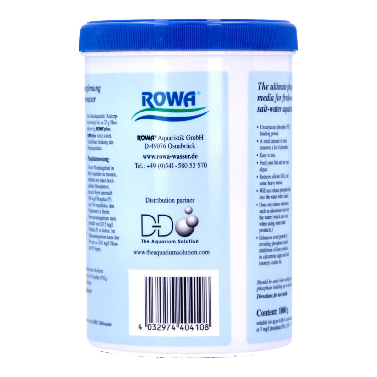 D-D RowaPhos Media Phosphate Remover